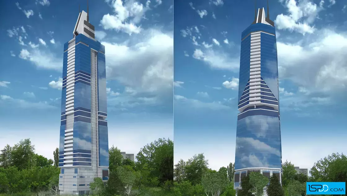 Високоетажна многофункционална сграда