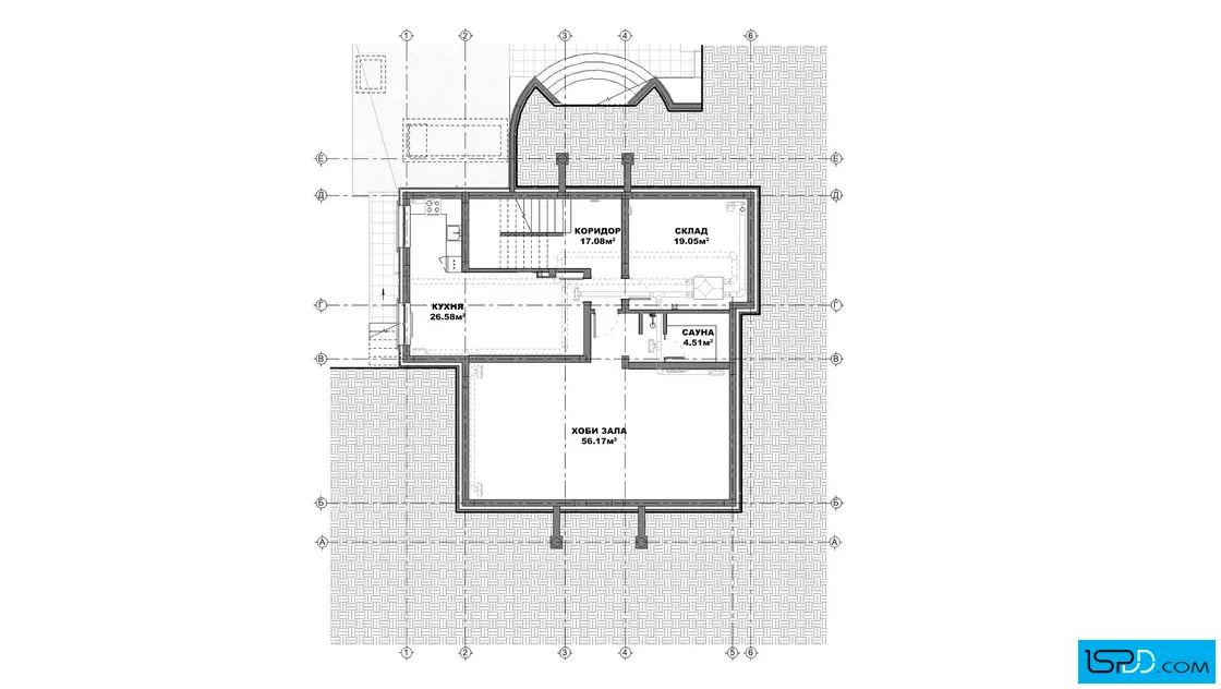 План на подземен етаж