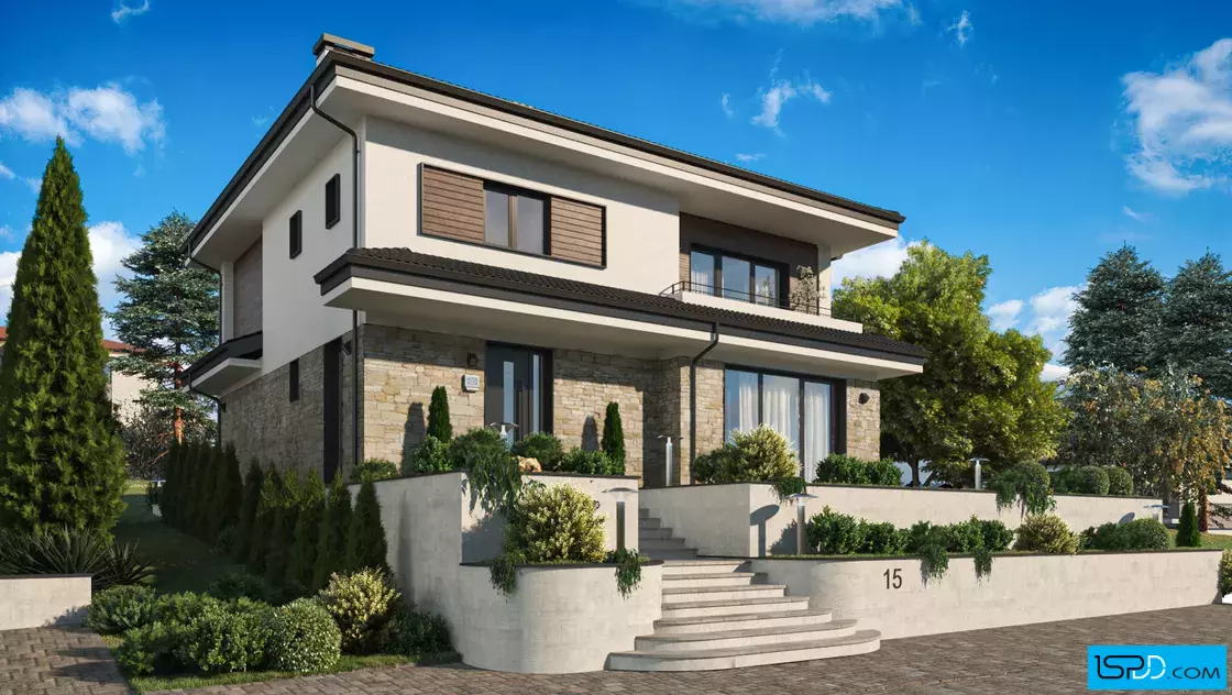 Проект на къща в с. Герман