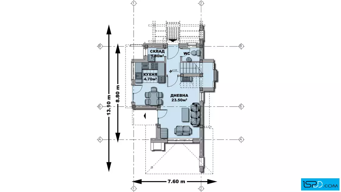 План на първи етаж
