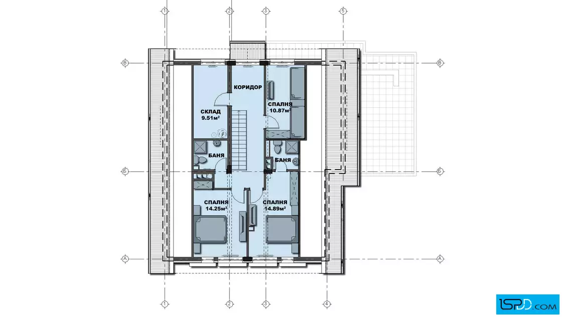 План на втори етаж