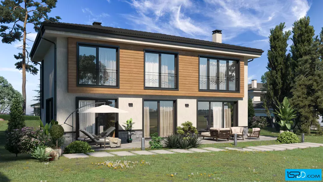 Проект на къща във в.з. Банкя