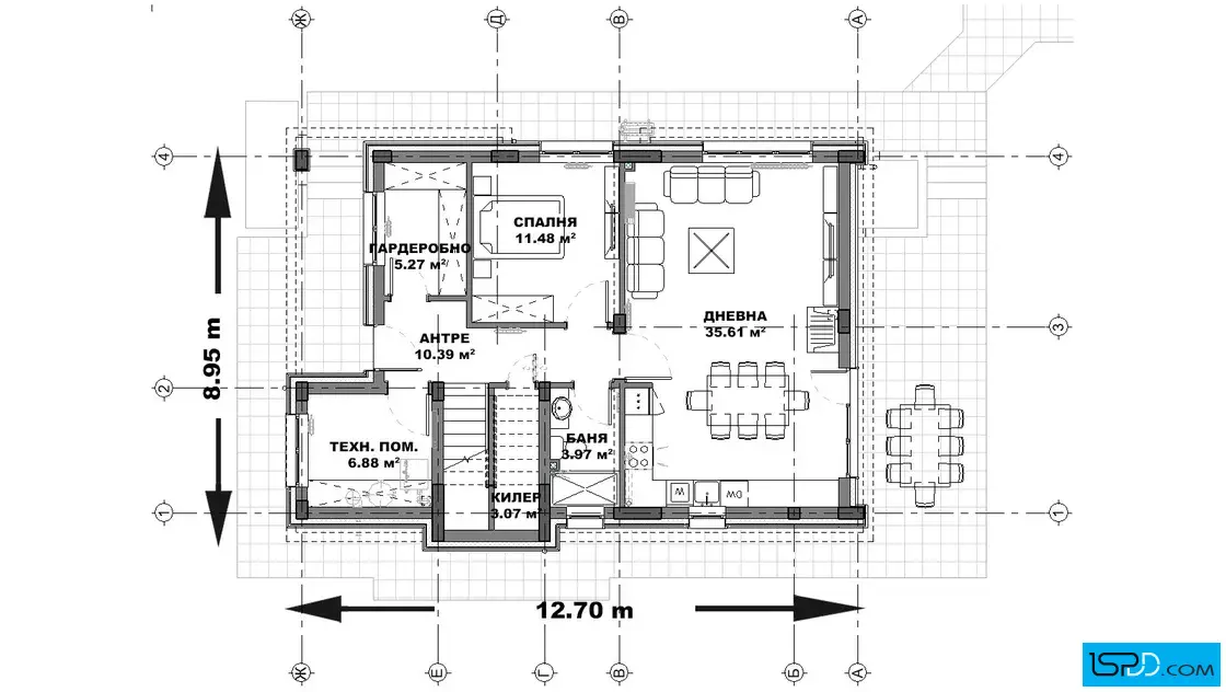 План на първи етаж