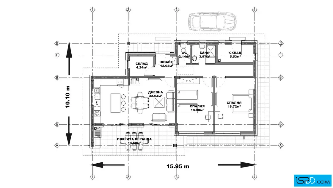 План на първи етаж