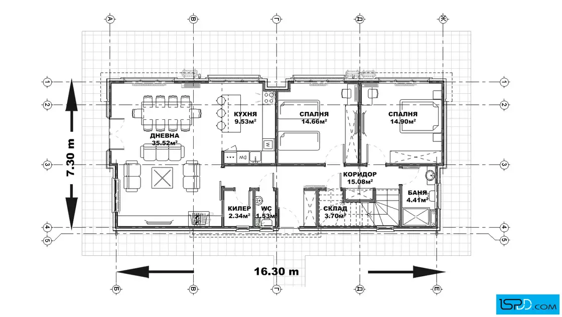 План на първи етаж