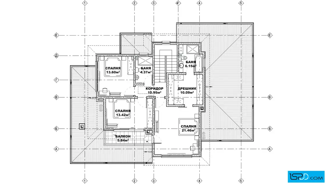 План на втори етаж