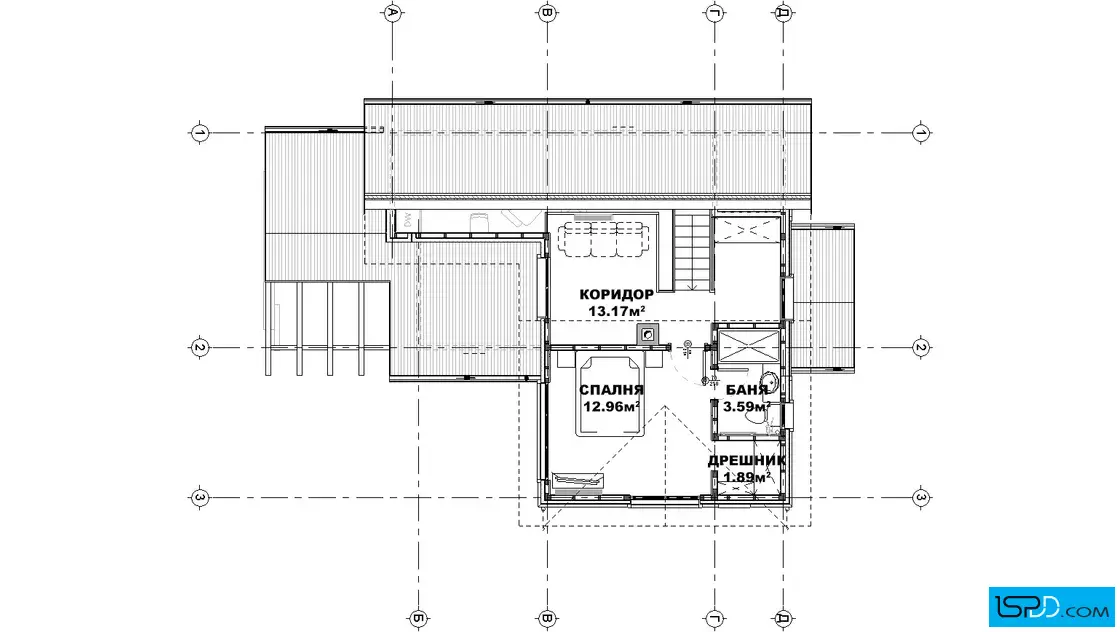 План на втори етаж