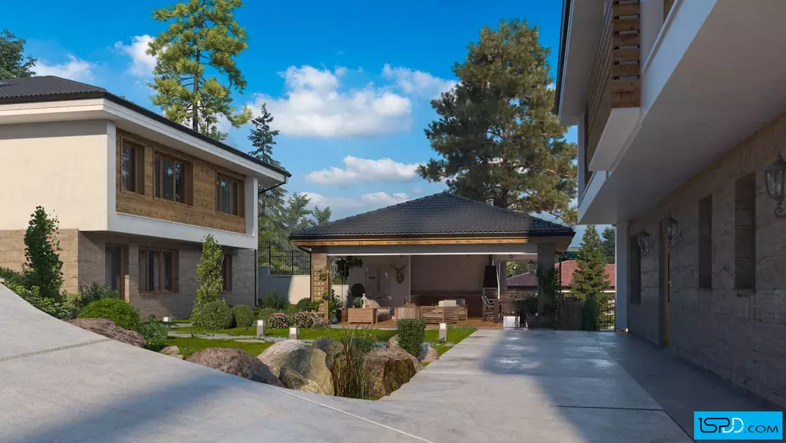 Проект на къща в с. Лозен