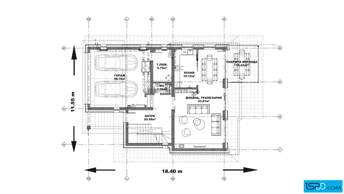 План на първи етаж