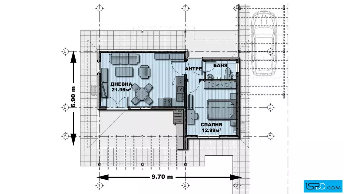 План на първи етаж