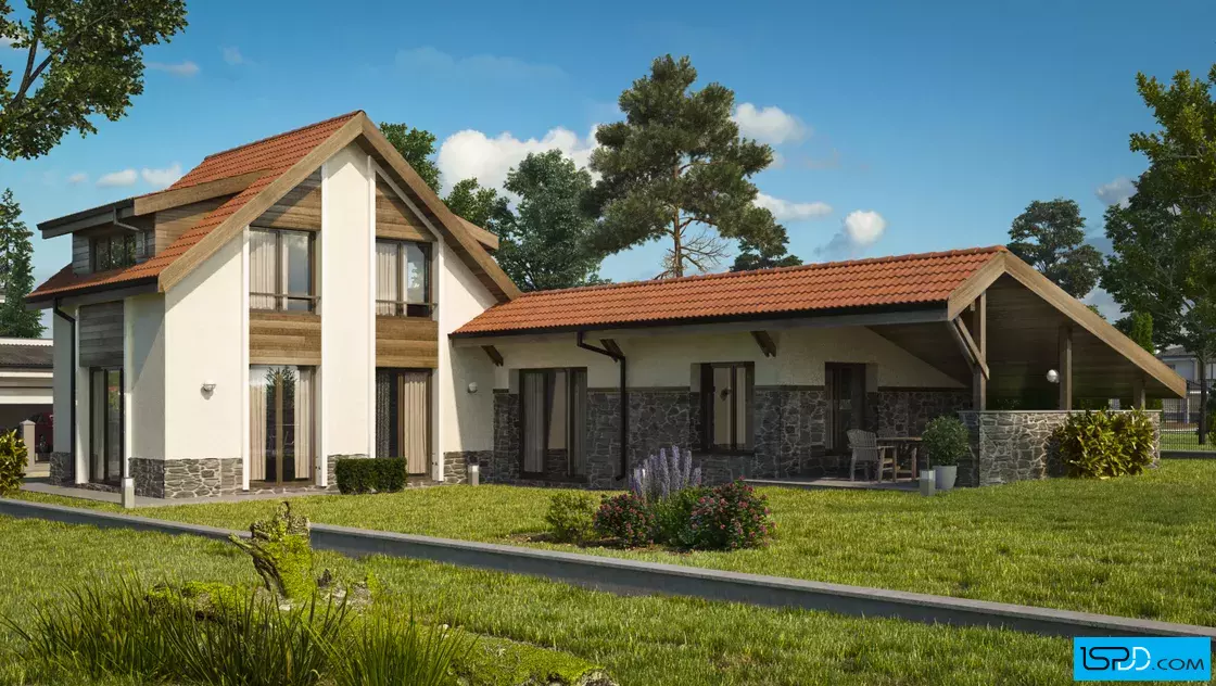 Проект на къща в с. Боснек