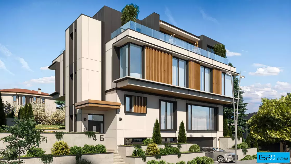 Проект на къща в гр. София