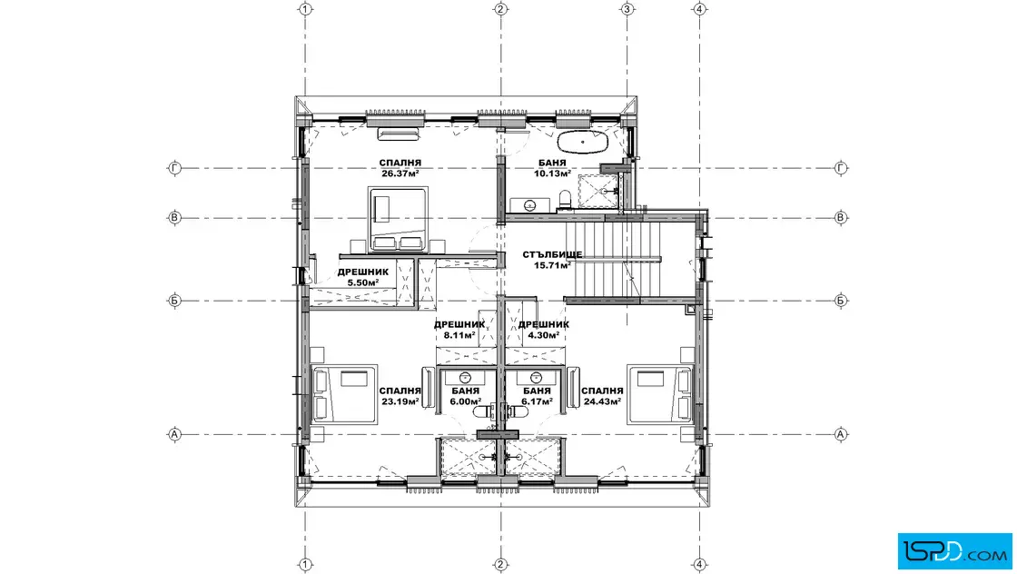 План на втори етаж