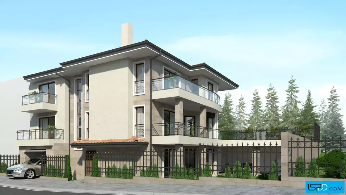 Проект на къща в гр. Айтос