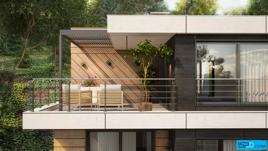 Двуфамилна сградав в с. Лозен