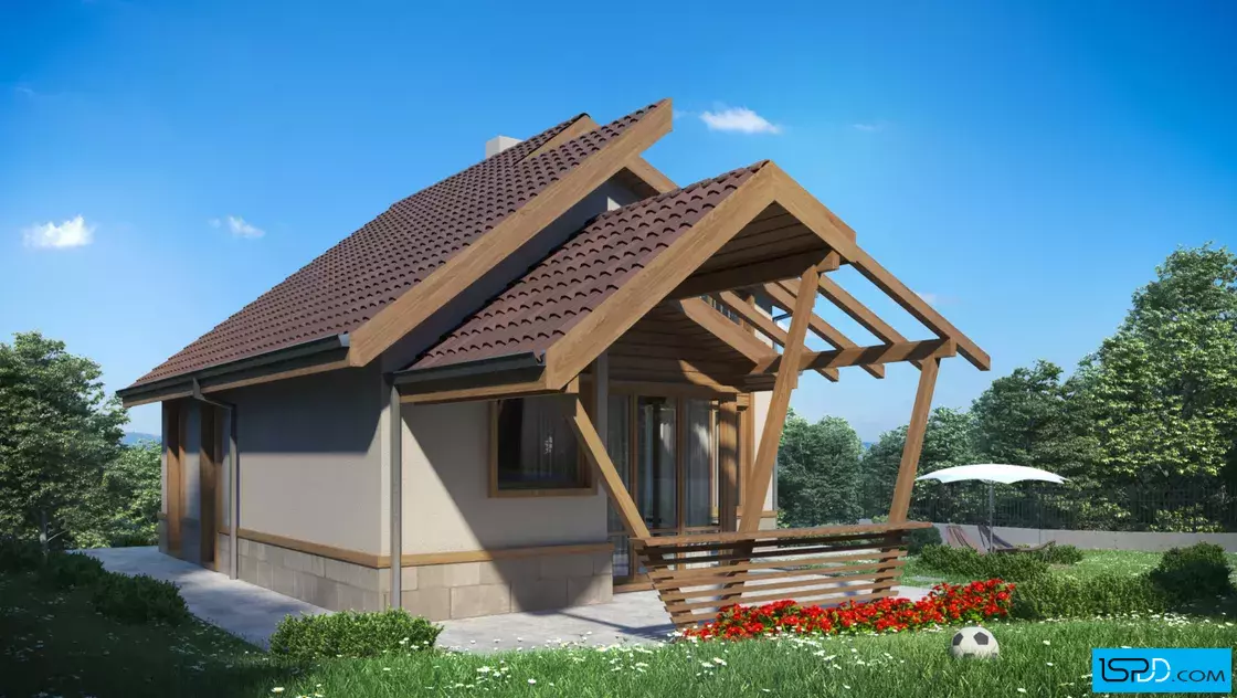 Проект на къща в с. Горна Малина