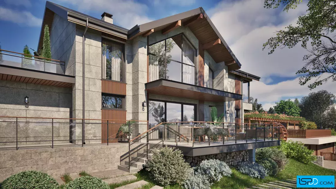 Проект на къща в с. Стар Кръвеник