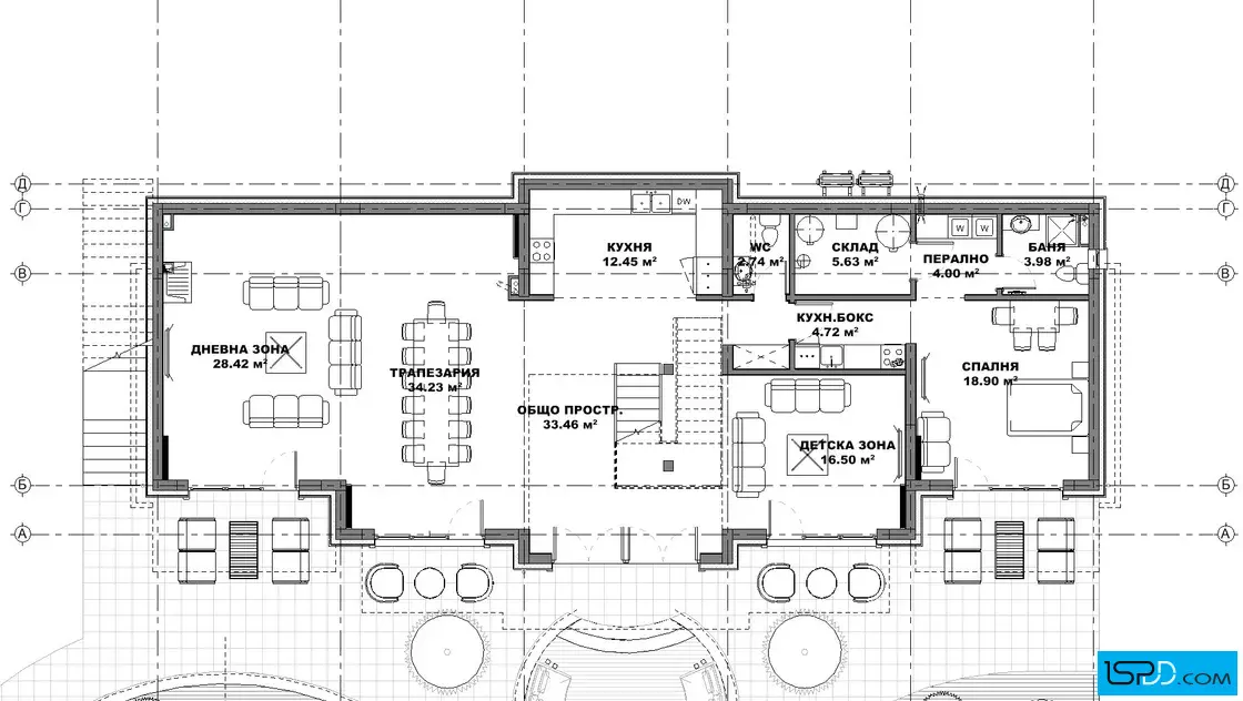 План на първи етаж