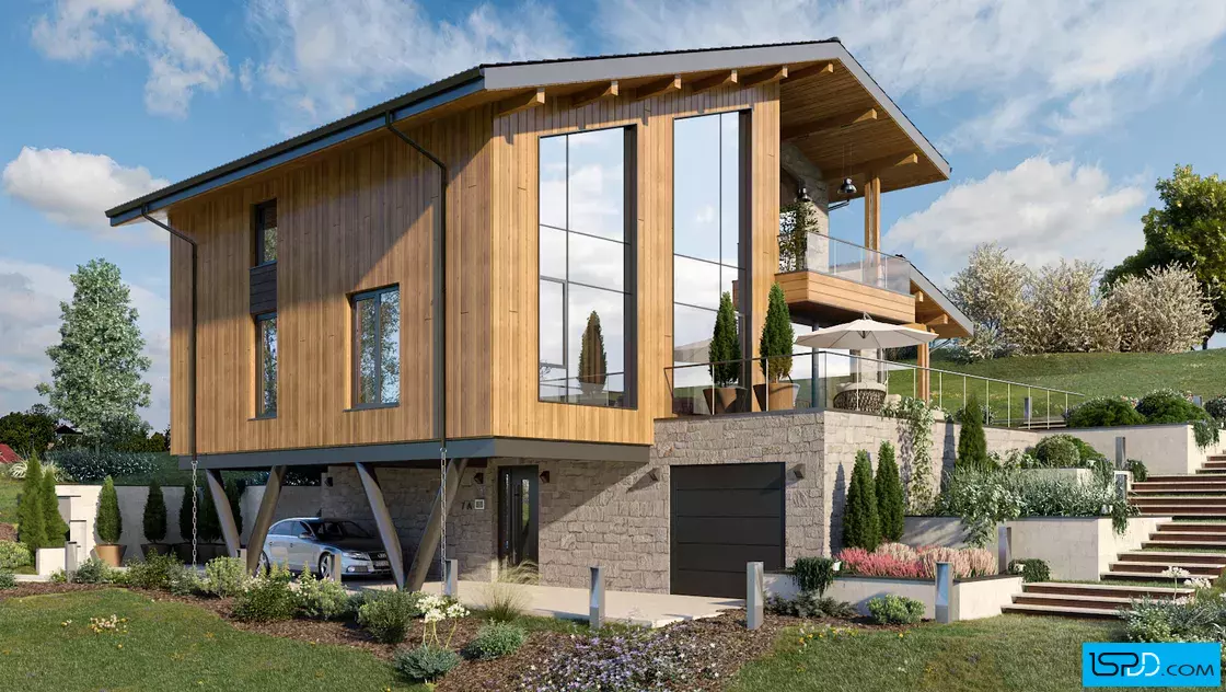 Проект на къща в с. Гуцал