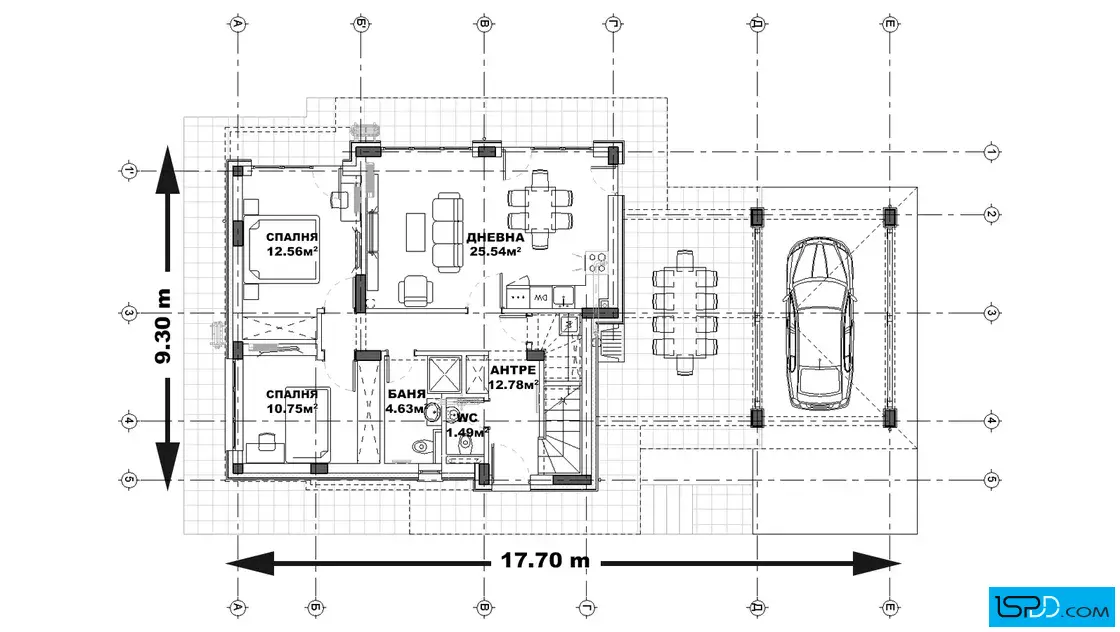 План на първи етаж