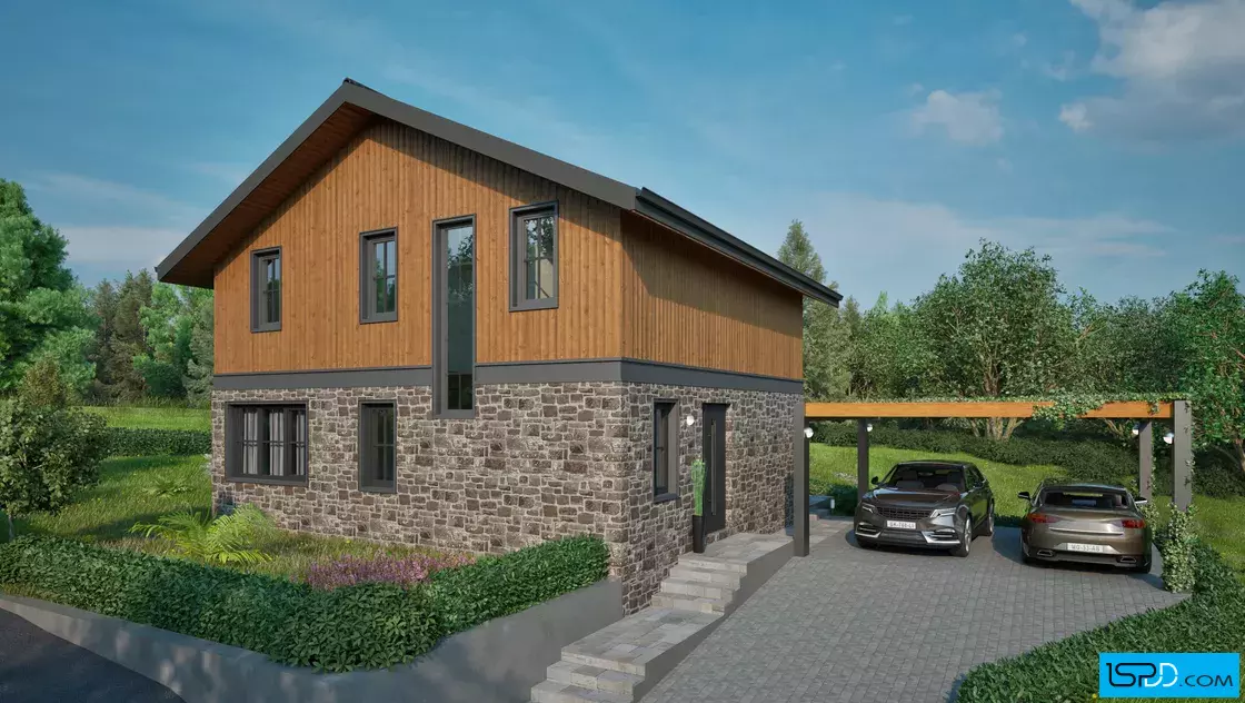 Проект на къща в с. Герман