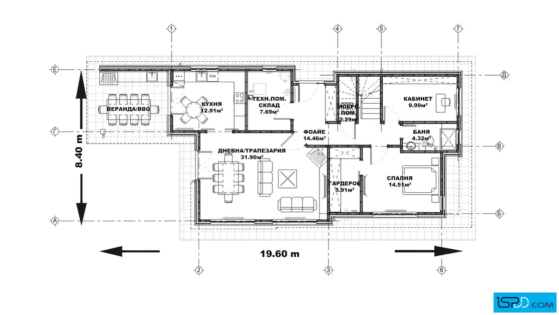 План на първи етаж