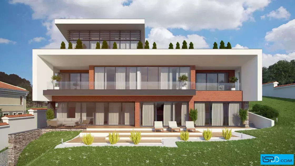 Проект на къща в гр. Карлово