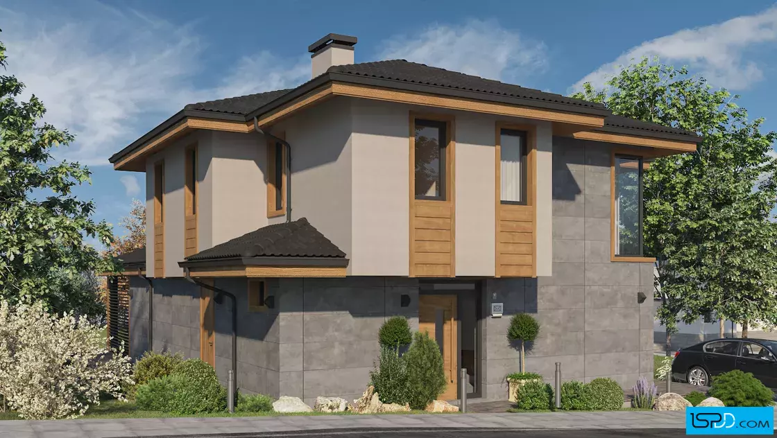 Проект на къща в с. Трудовец