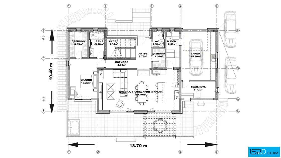 План на първи етаж План на първи етаж