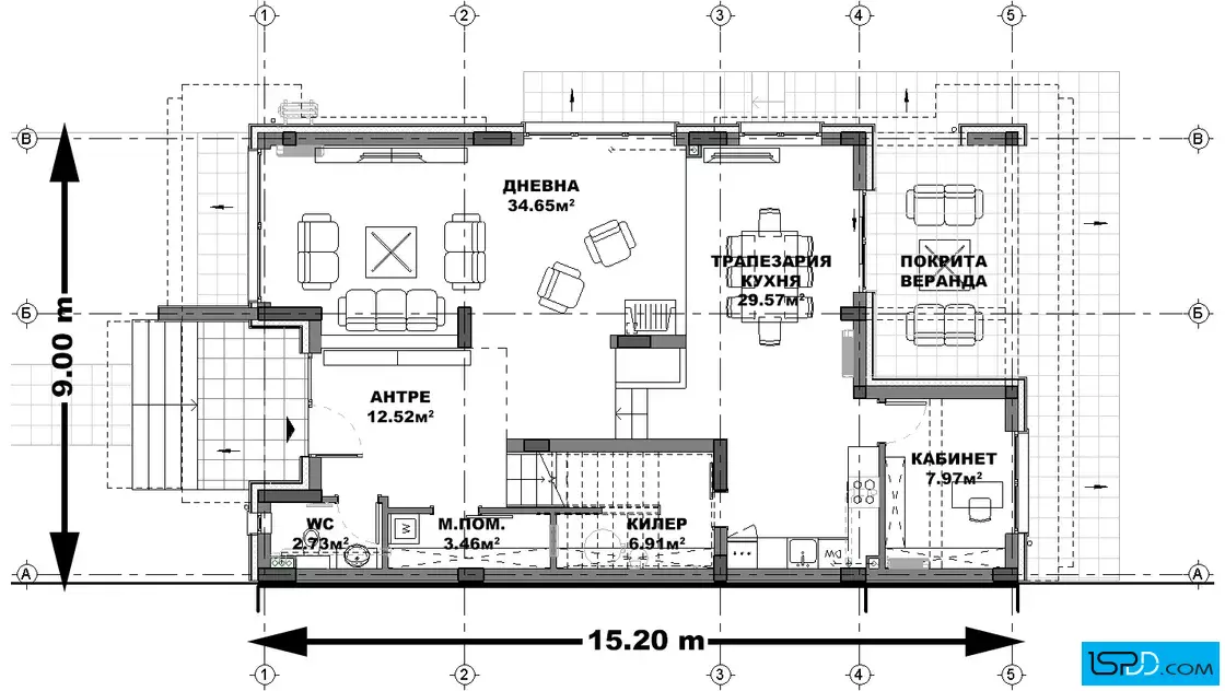 План на първи етаж