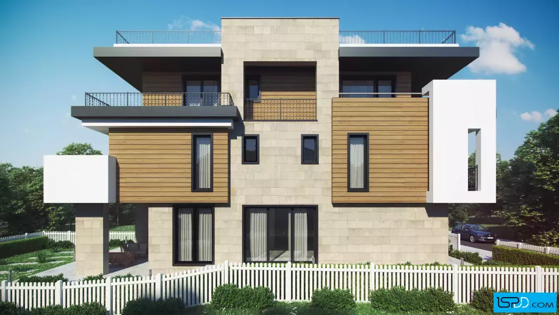 Проект на къща в гр. Созопол