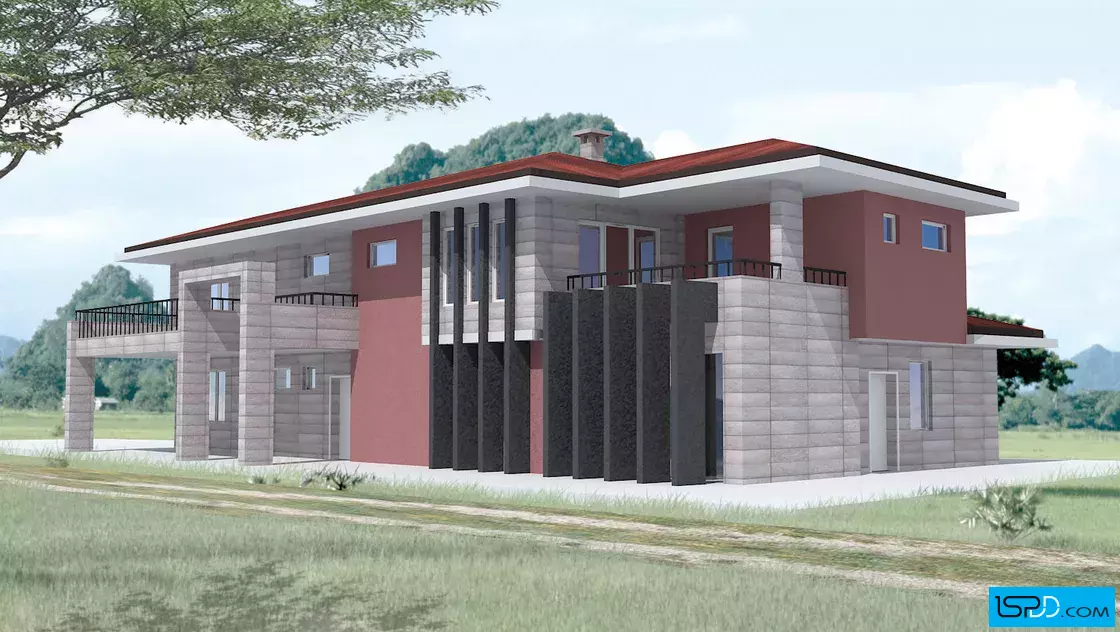 Еднофамилна къща в Нигерия