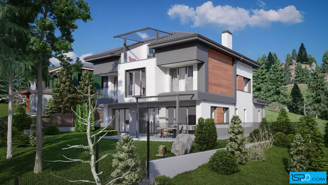 Проект на къща в с. Бистрица