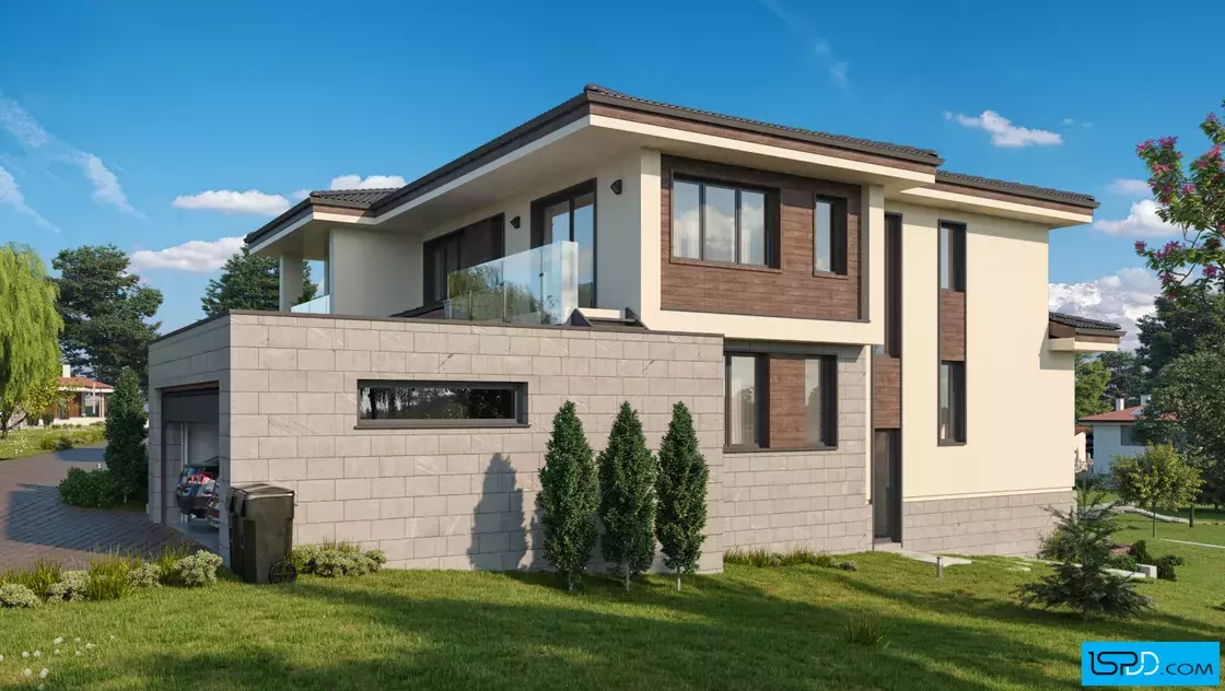 Проект на къща в с. Бистрица