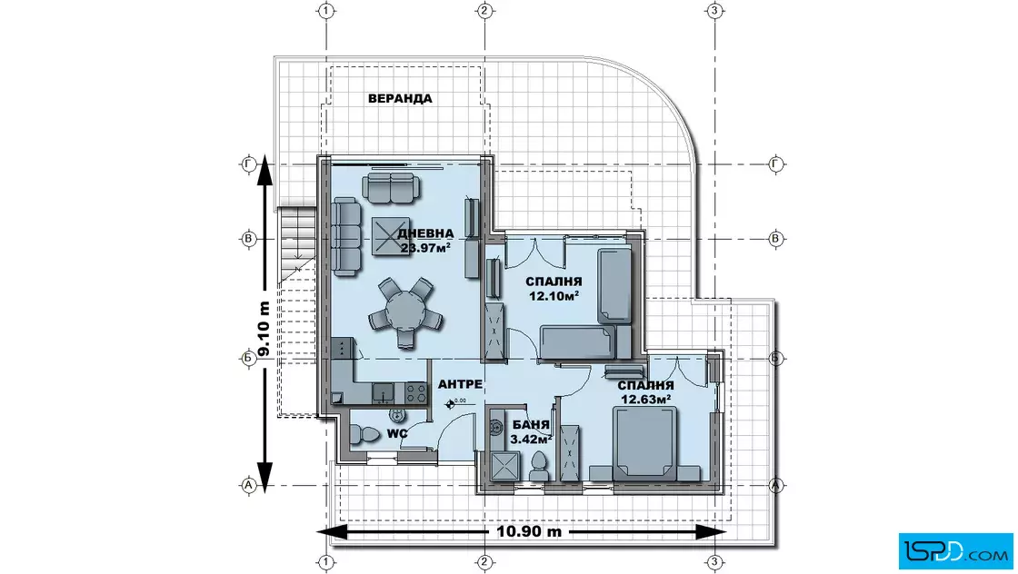План на първи етаж