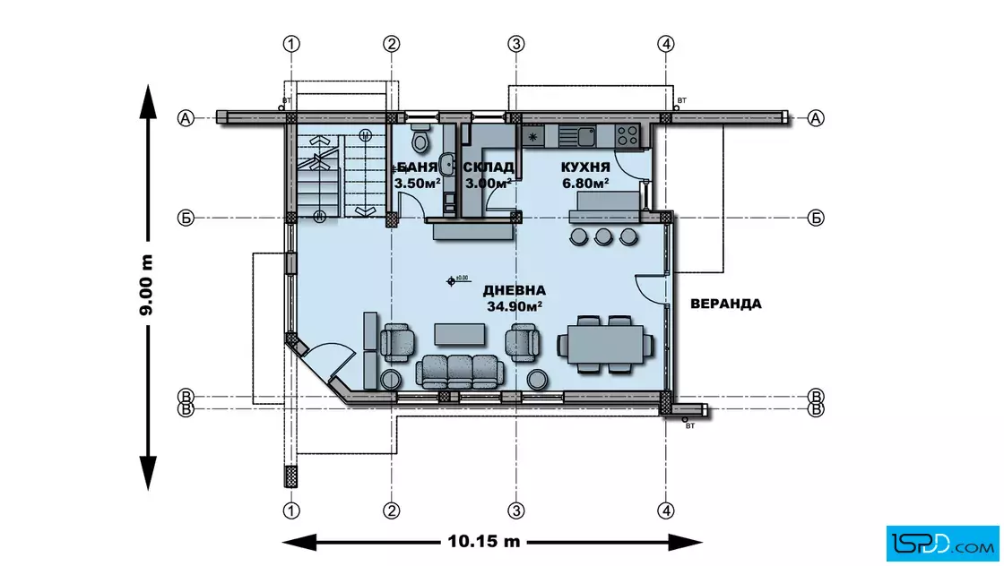 План на първи етаж