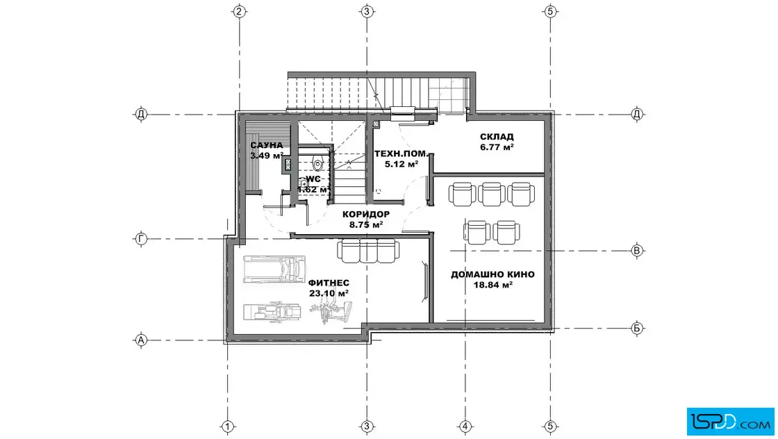 План на подземен етаж