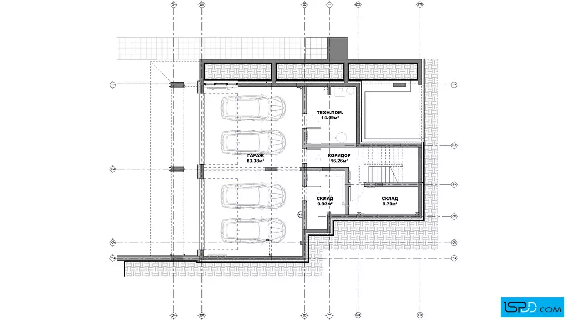 План на подземен етаж