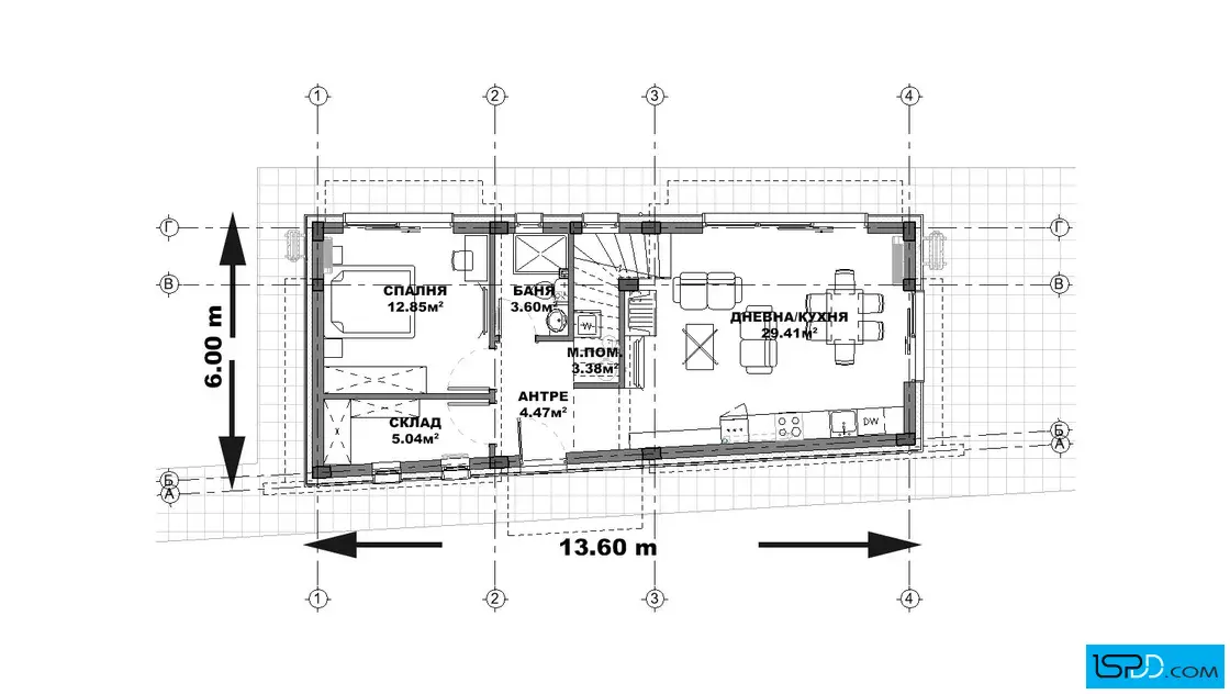 План на първи етаж