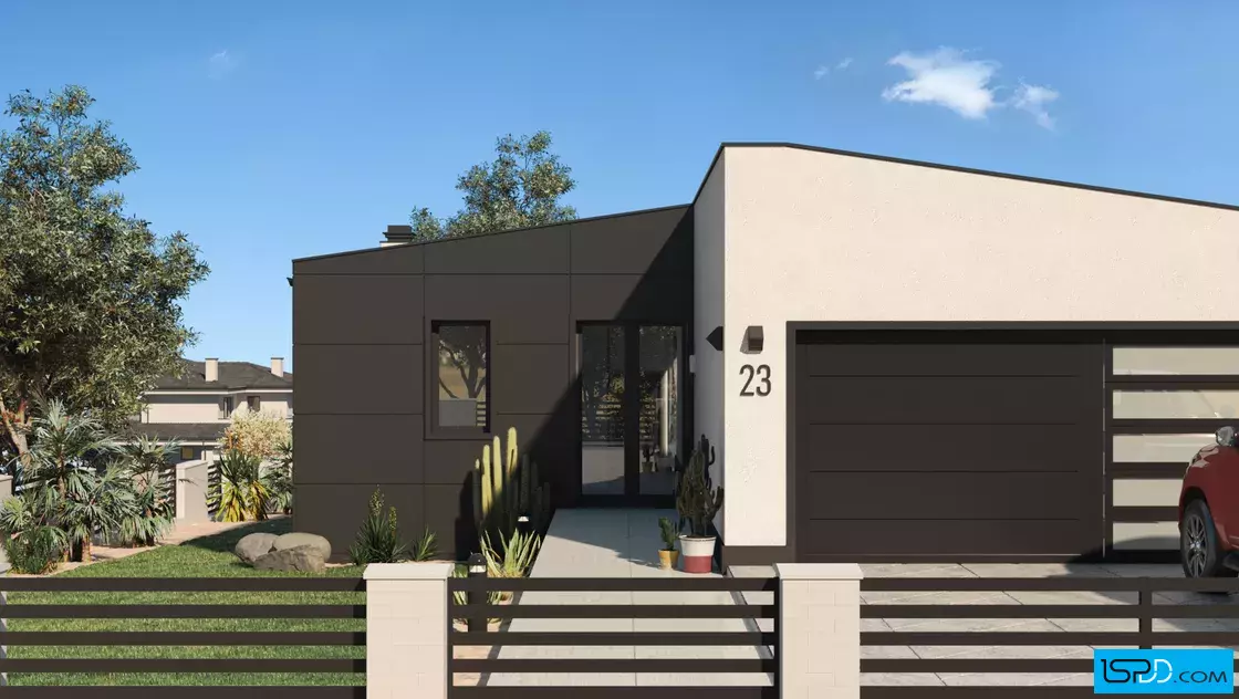 Проект на къща в с. Побит камък