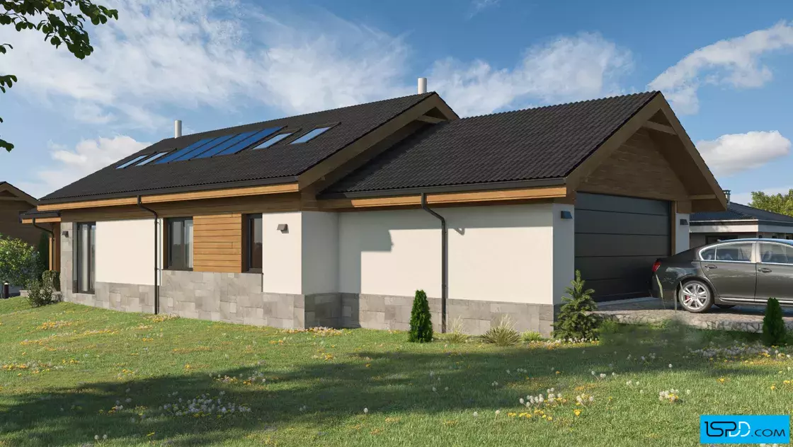 Проект на къща в гр. Нови Искър