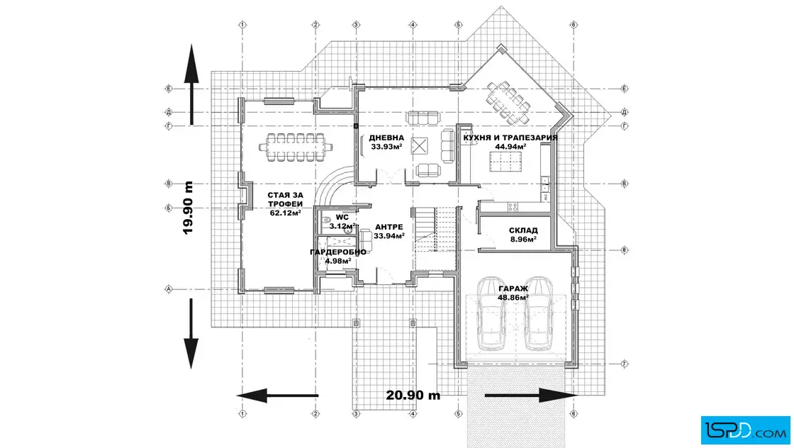 План на първи етаж