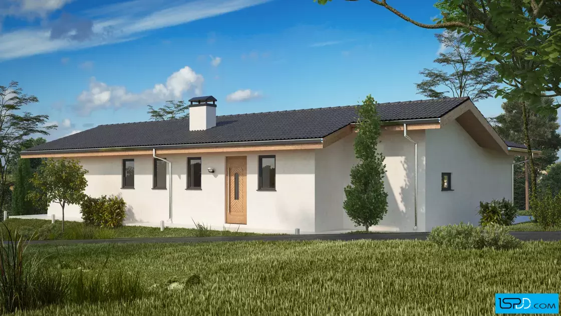 Проект на къща в гр. Ябланица