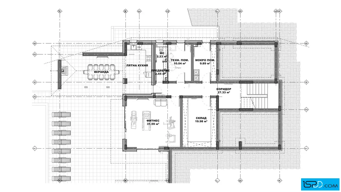 План на подземен етаж
