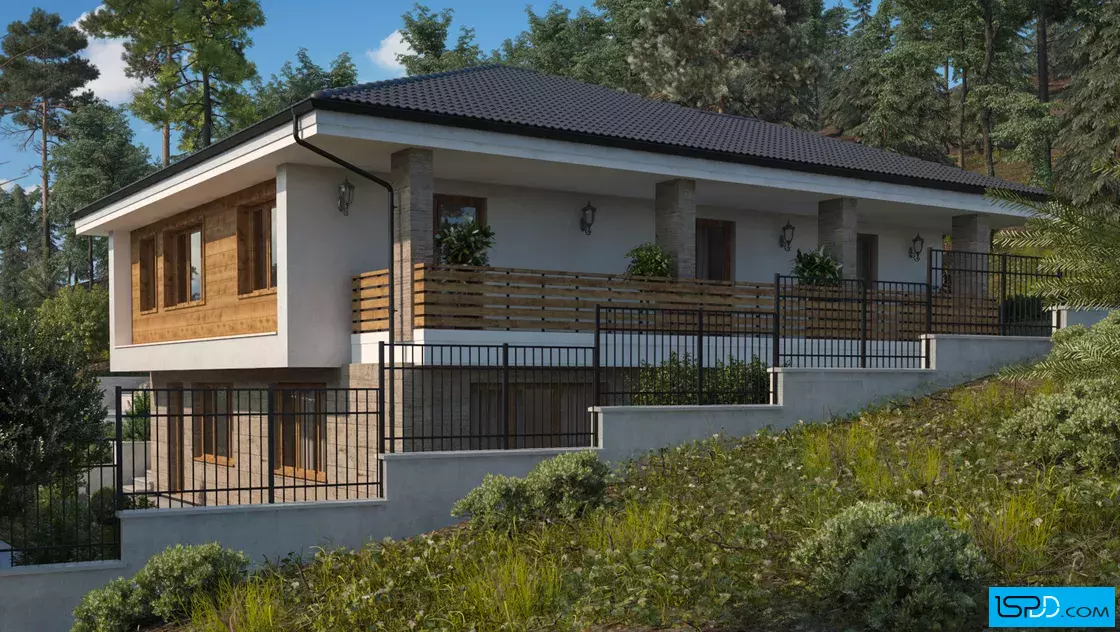 Проект на къща в с. Лозен