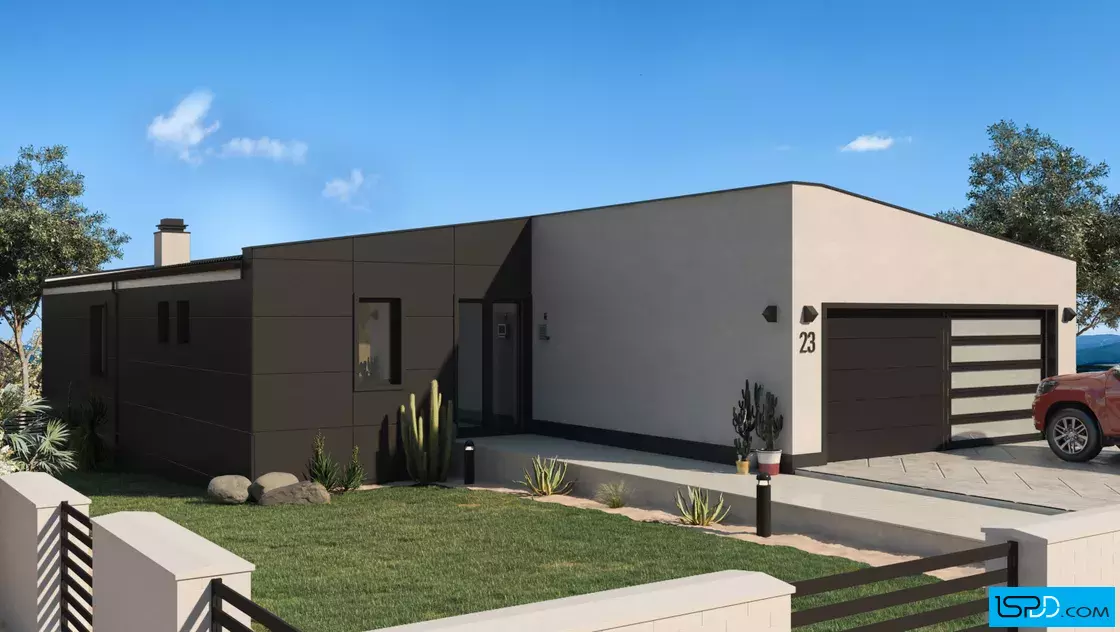 Проект на къща в с. Побит камък