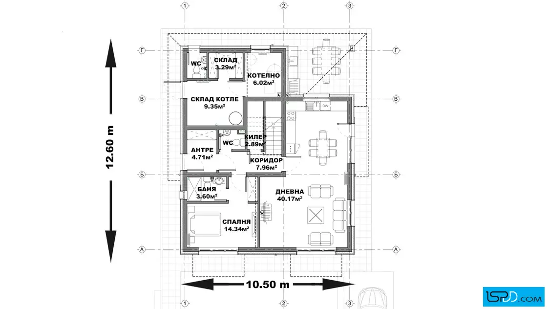 План на първи етаж