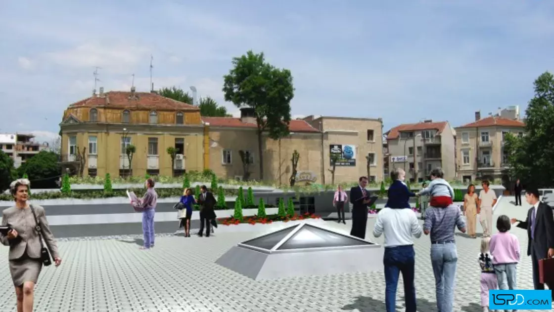 Подземен паркинг и площадно пространство