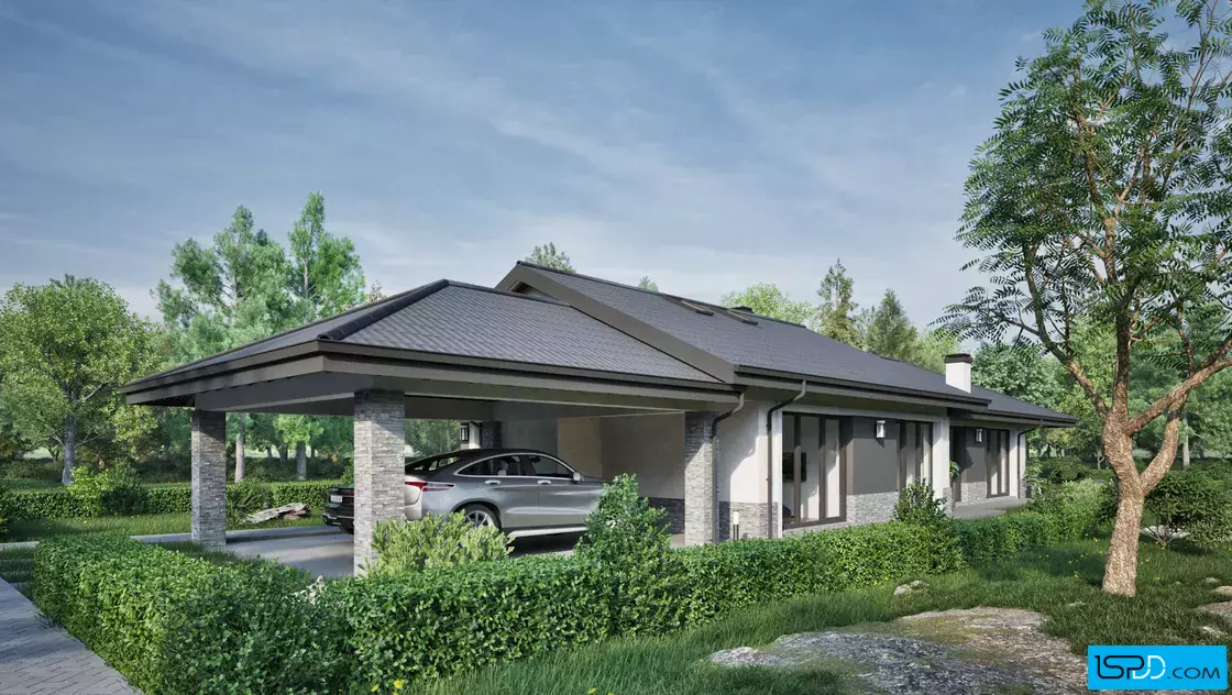 Проект на къща в с. Равно поле