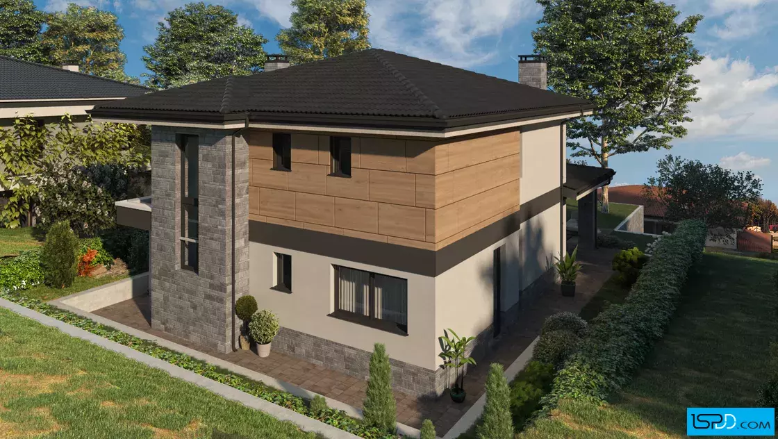 Проект на къща в с. Горна Малина